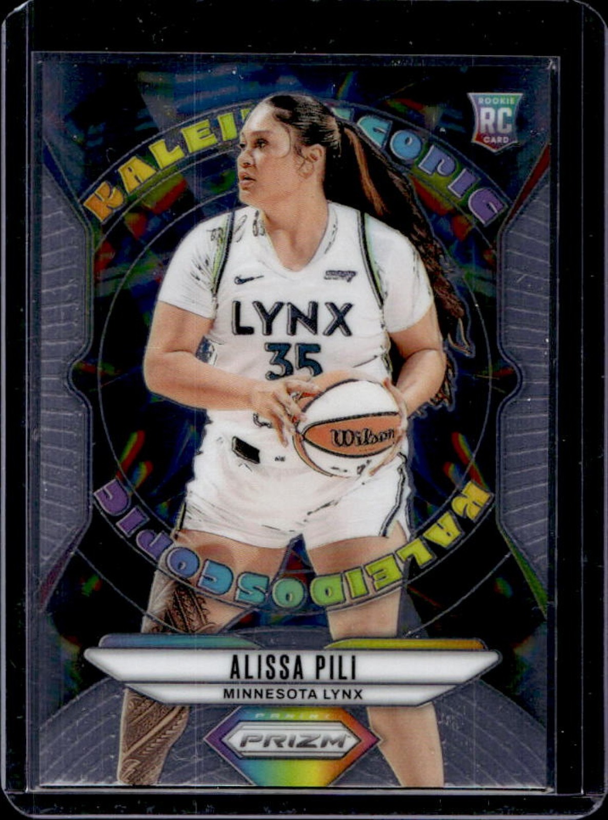 2024 Panini WNBA Prizm Alissa Pili Kaleidoscopic RC Rookie #13 Lynx