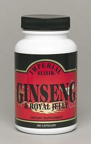 Императорский эликсир Ginseng Company Маточное молочко и женьшень 100 капсул 6590₽