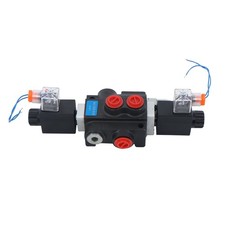1Spool 3600 PSI Solenoid Hydraulic Control Valve Double Acting 13 GPM 12V DC
