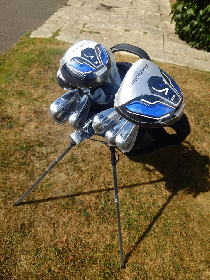 Prosimmon Golf V7 Mens Golf Clubs Set + Bag, RH R Flex +1" - Image 2 of 4
