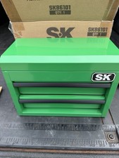 SK Tools S-K Green Table Top Tool Chest Toolbox Sk86101 86101 Nos