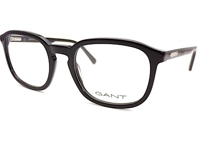 Gant Brillengestell schwarz glänzend 55 mm Unisex eyeglasses GA3261 001