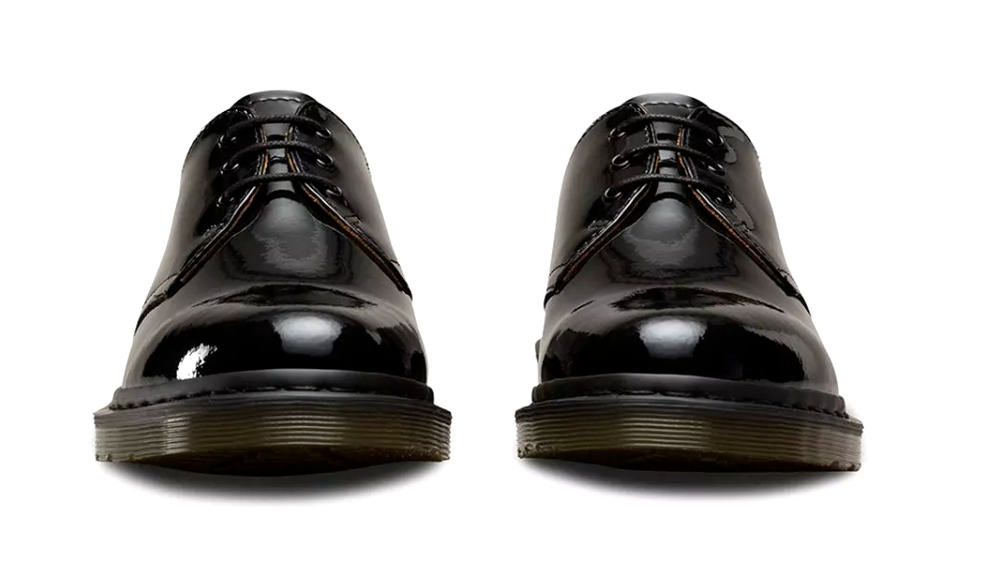 Dr Martens x Beams 1461 Mens US 5 Black Patent Lamper Oxford Lace