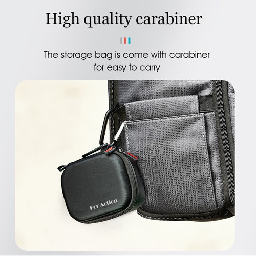 Waterproof Portable Carrying Box Storage Handbag For DJI Action 4 Camera SEU - Picture 14 of 16