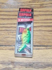 Rapala JSR 5 FT Fire Tiger Jointed Shad Rap Lure - NIB FT2 2nd Gen red gills