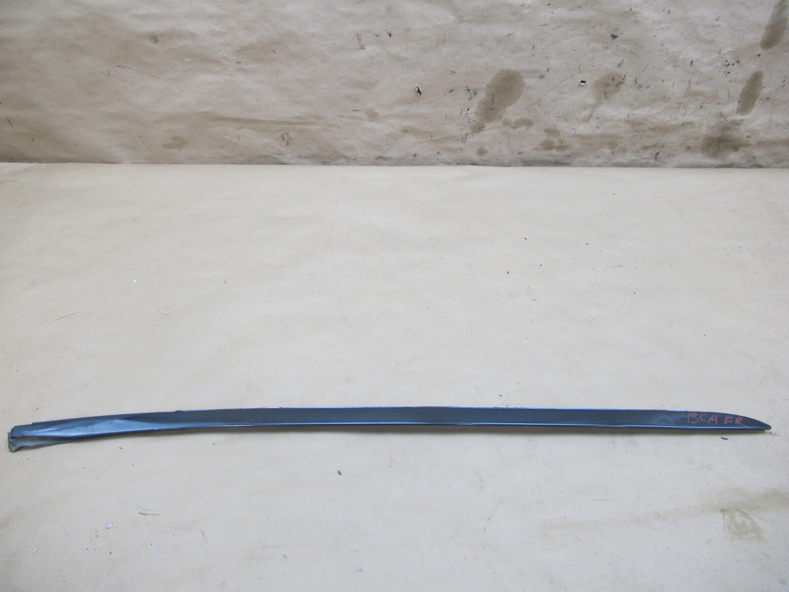 06-12 BENTLEY CONTINENTAL FLYING SPUR FRONT WINDSHIELD TRIM MOLDING SET OF 2