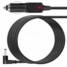 For Whistler Z-19r Z-11r Radar Detector Car Charger Power Cord DC 3.5 Jack 6.5ft