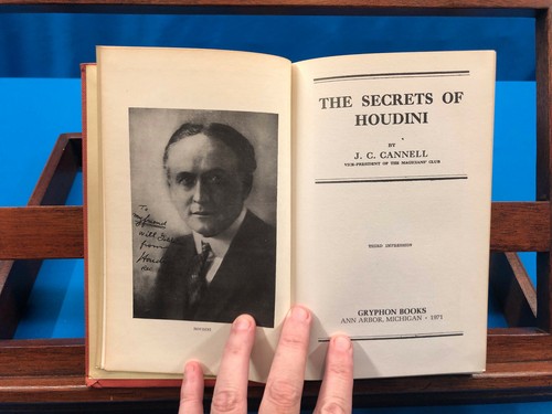The Secrets of Houdini- J.C. Cannell, 1971 Facsimile of the 1931 edition - Picture 5 of 7