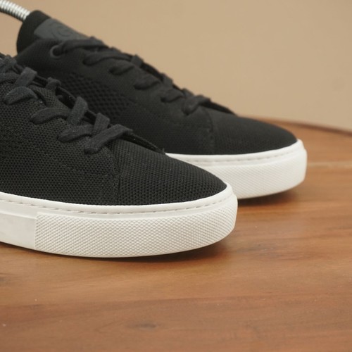 Greats Brooklyn Mens Royal Knit Lace Up Sneakers Size 8 M Black White Lace Up - Picture 2 of 9