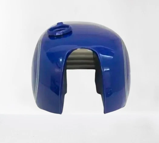 ADECUADO PARA Tanque de Gasolina Norton Commando Roadster Azul Plata y Panel Lateral 850 Foto 3 de 4