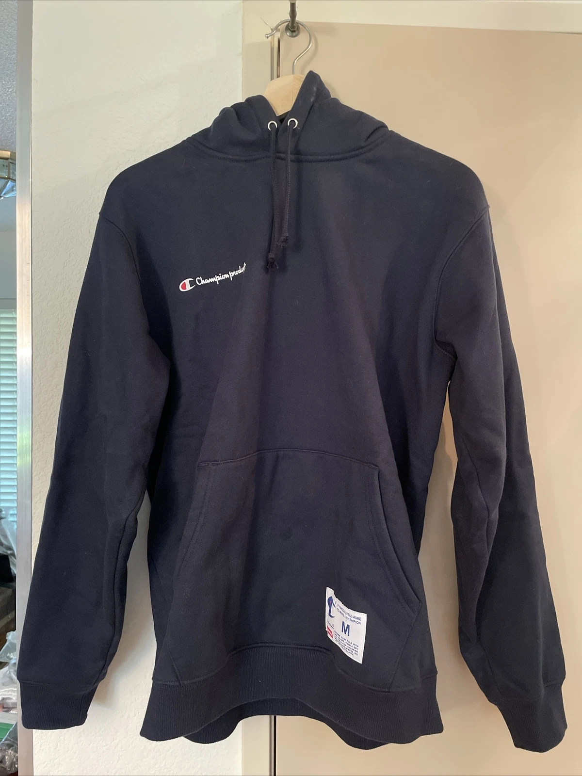 Sweat à capuche Supreme Champion FW16 marine taille M
