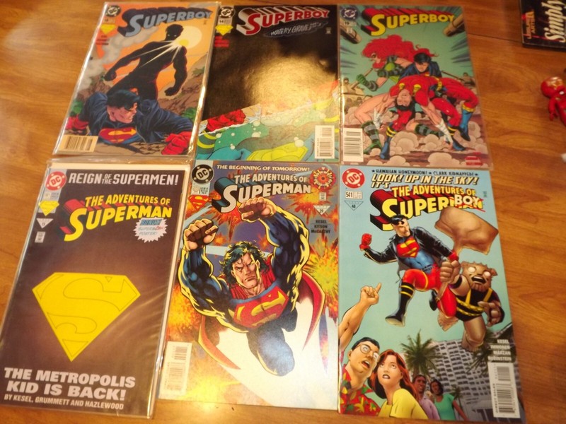 DC Comic Superman & Super Boy (Lot 2)