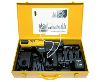 Pressa A Batteria REMS E 22V - Edizione Limitata 2024, Per Pressfitting, Con Potenza 32 KN E Batteria Li-Ion - Foto 13