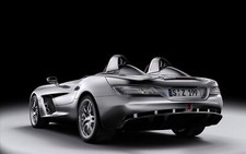 Cars mercedes coupe Desk Mat Stitched