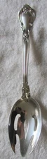 Chantilly Gorham Sterling Silver Slotted Pierced Serving Spoon