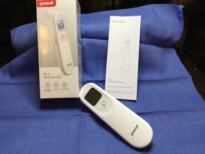 40 Piece Case Yuwell YT-1 Thermometer Medical Non-Contact Infrared Dual Sensor 