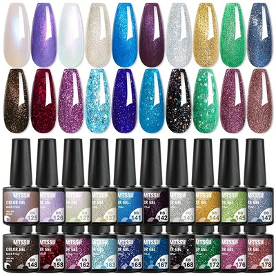 6ml MTSSII 250 Colors Halloween Nail Gel Polish Soak Off UV LED Nails Varnish