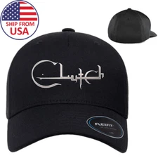 Clutch Black Hat Baseball Cap Size S/M & L/XL