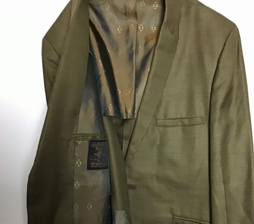 MEN CUSTOM TAILORED MADE BLAZER SUIT JACKET - Picture 2 of 4