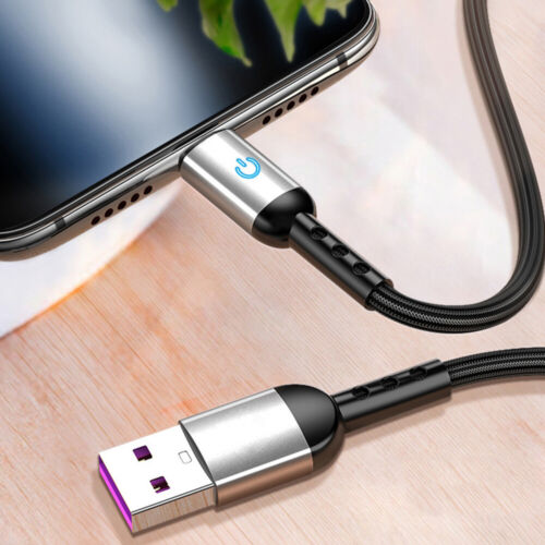 Charging Lead Cable Adapter Data Sync Charger 1.2m Fast Charging Nylon Type C ┊ - Picture 13 of 16