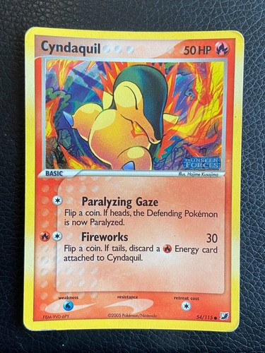 Cyndaquil 英語版 104/165 Cyndaquil ® Expedition 104/165 ® Common ® Pokemon ® English ® EX