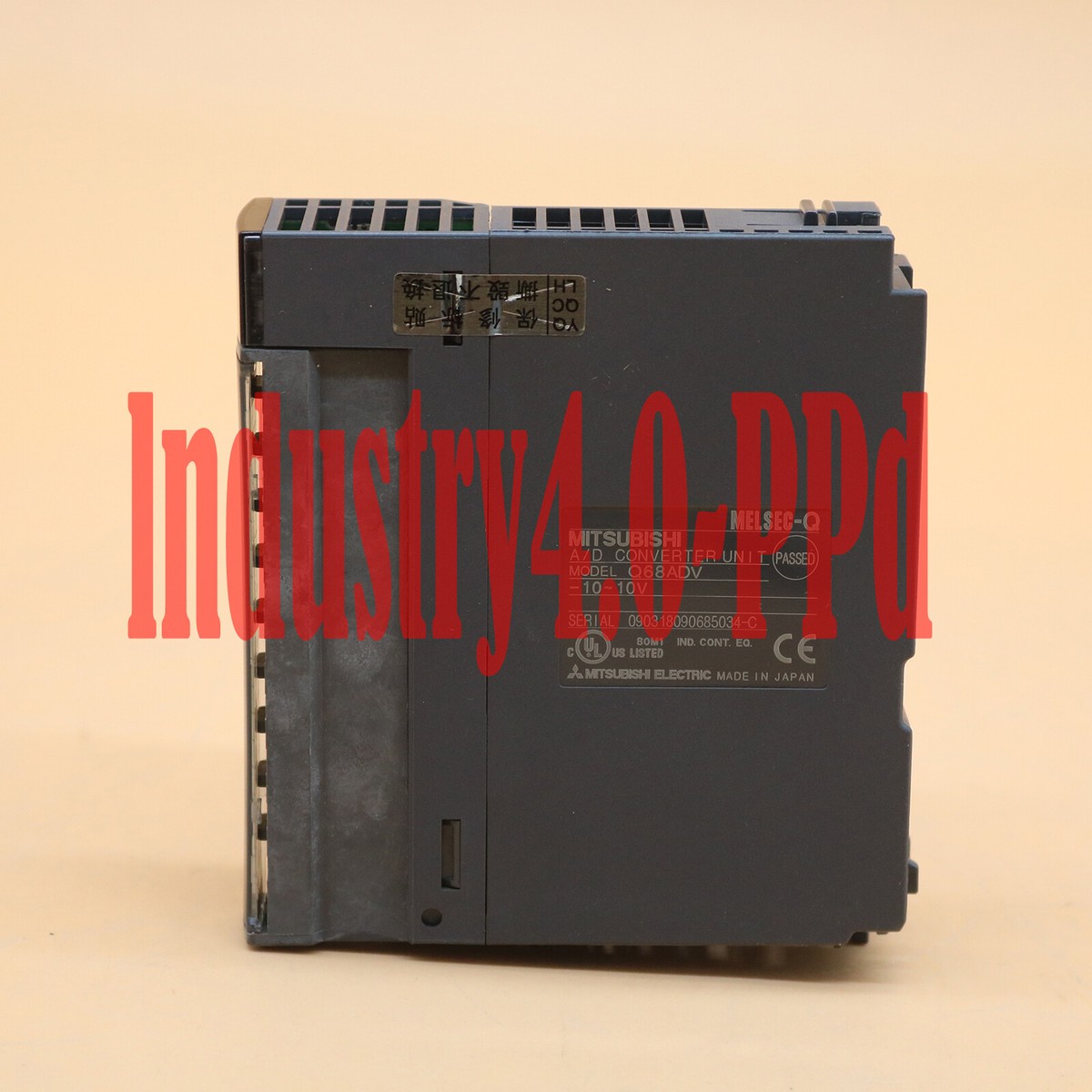 USED MITSUBISHI MELSEC-Q Q68ADV A/D Converter Unit Tested good 