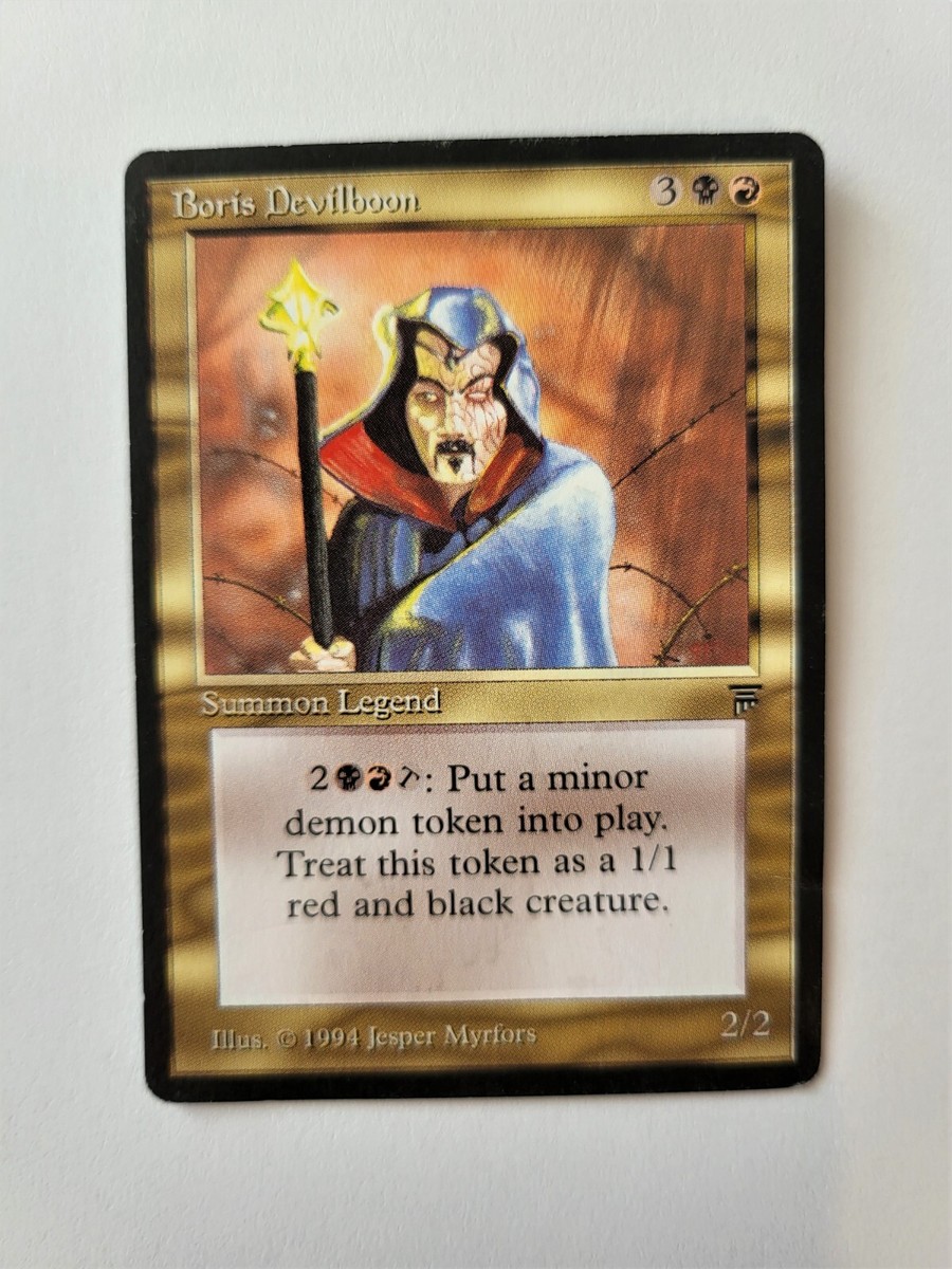 Boris Devilboon Legends Magic the Gathering MTG | eBay