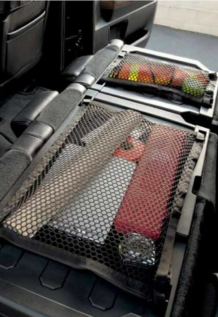 2007 2013 Tundra Cargo Net Seat Back Storage Nets Genuine TOYOTA 