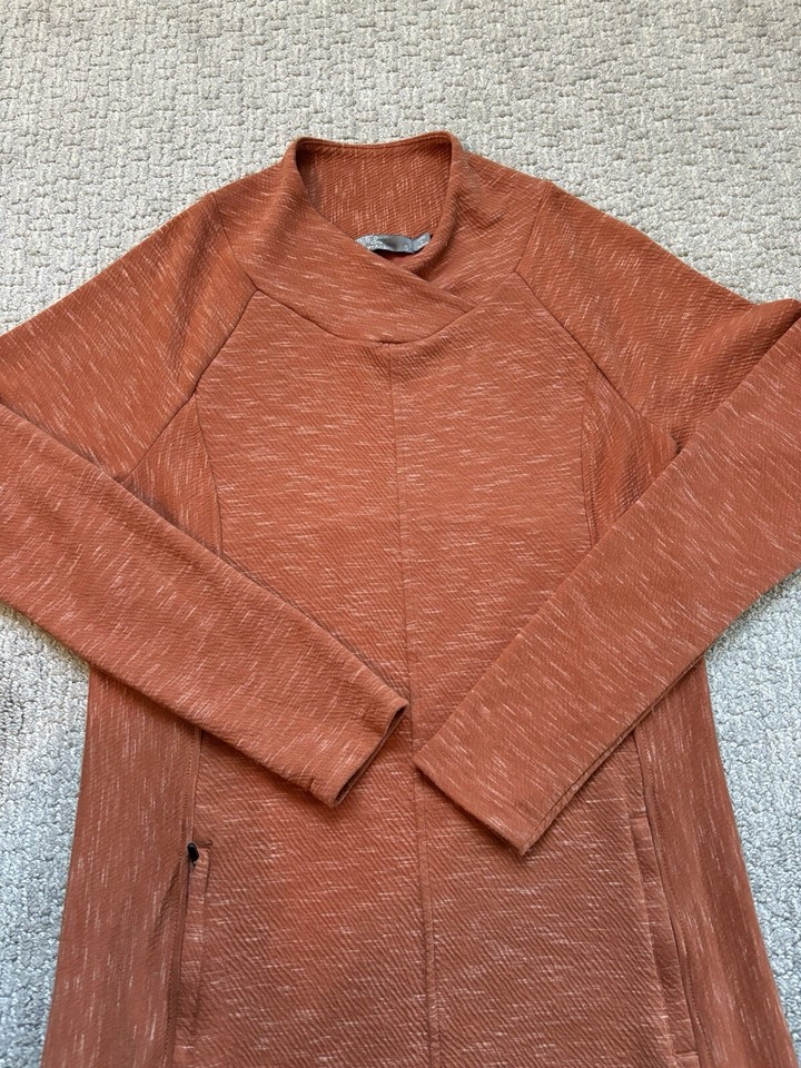 PrAna Sindri Sweater Dress Size Small Orange *Perfect Fall Thanksgiving