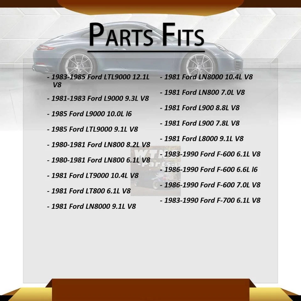 2 амортизатора стойки передние амортизаторы KYB для Ford F700 1983 1984 1985 1986 1987 - Изображение 3 из 4