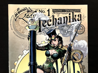 稀有　Lady Mechanika #1 J Scott Campbell Lady Mechanika #1 J. Scott Campbell Variant Aspen Comics Jan 2011