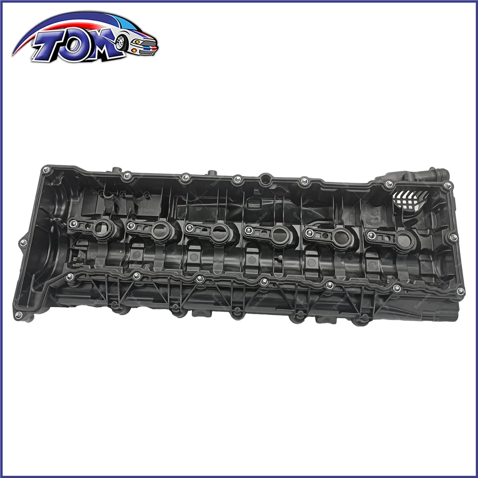 Cubierta de válvula de motor para BMW X5 535d xDrive 2014-2016 11128578811 3,0 L L6 Foto 3 de 4