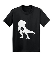T Rex Shamrock - Dinosaur Clover St. Patrick's Day Kids T-shirt