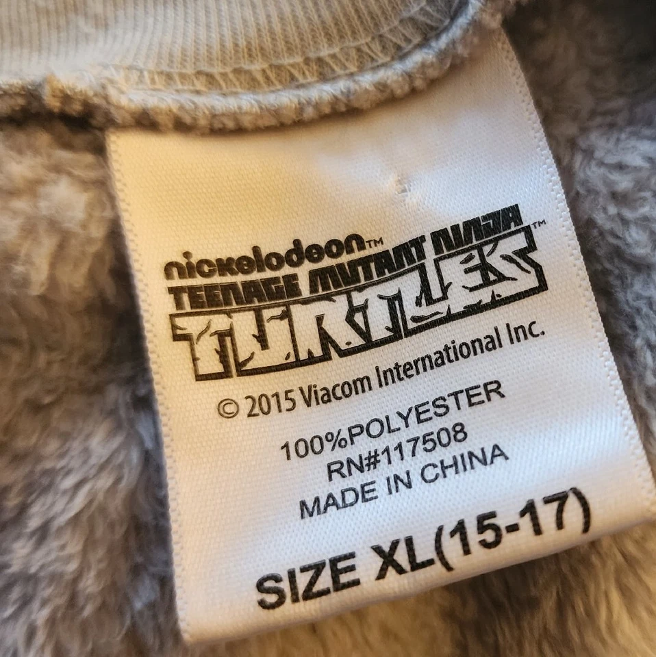 Suéter Tortugas Ninja Adolescentes Mutantes Talla XL (15-17) Foto 3 de 4