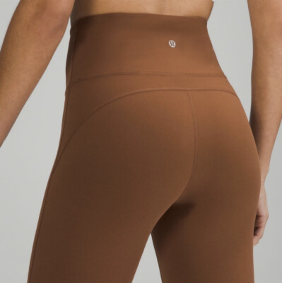 NWT Lululemon Groove Pant Flare Super HR Size 4 Roasted Brown 32.5
