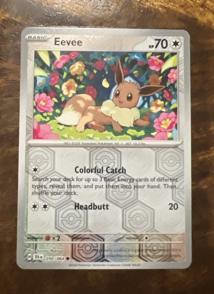 Pokemon - Eevee 050/064 - Shrouded Fable Reverse Holo | eBay