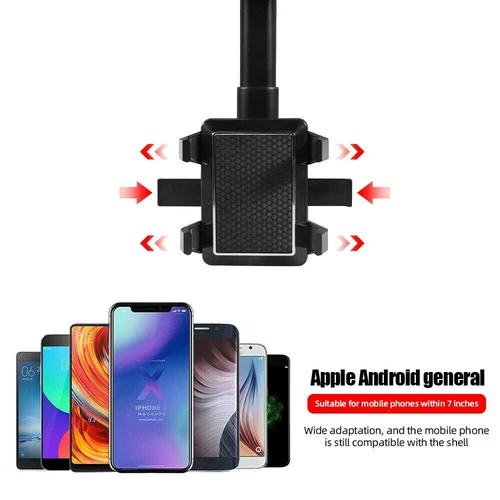Drehbarer 360° Und Einziehbarer Handy Auto Halter Multifunktionaler Rückspiegel - Bild 12 von 12