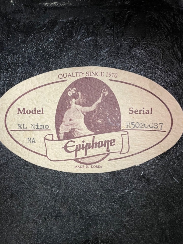 Epiphone El Nino Mini Acoustic Guitar eBay