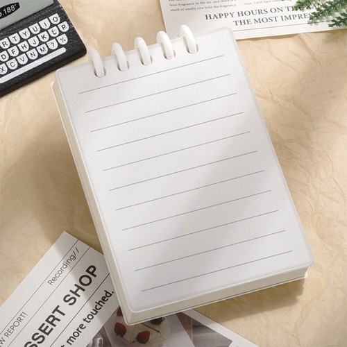 Loose-leaf Mini Notebook A7 Memo Pad Cartoon Pocket Notebook Student - Picture 19 of 20