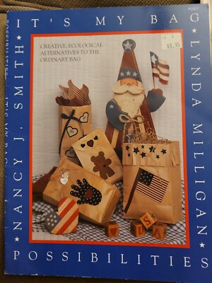 IT'S My Bag Possibilities Paperbag Craft Project Book Nancy Smith VG B1