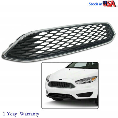 Front Upper Center Grille Replacement For 2015-2017 Ford Focus S Se F1EZ8200A