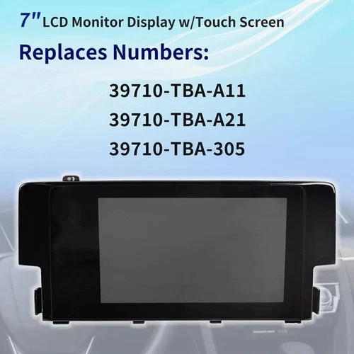 OEM Radio Navigation Display Touch Screen 39710-TBA-A11 For Honda Civic 2016-18 - Bild 6 von 19