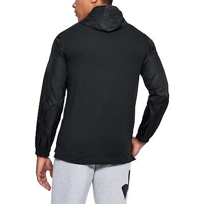 Under Armour Wind Jacket Men's 1/4 Zip Jacket Windbreaker Under Armour Wind Jacket Men's 1/4 Zip Jacket Windbreaker