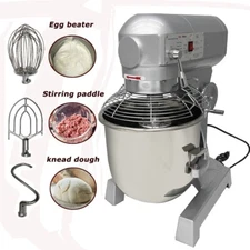 Electric Dough Mixer Commercial Flour-mixing Machine 30L Kneading Machine 110V