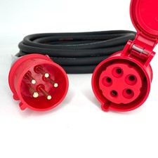 Heavy Duty Extension Leads In 32A - 415V In 56 Series Or CEE - Foto 4