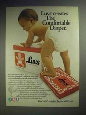 1980 Luvs Diaper Ad - Creates the Comfortable Diaper