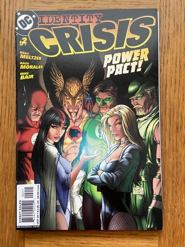 Identity Crisis issue 2 of 7 (VF) from September 2004 - discounted post