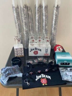großes JIM BEAM Fan-Paket, 564 Teile!