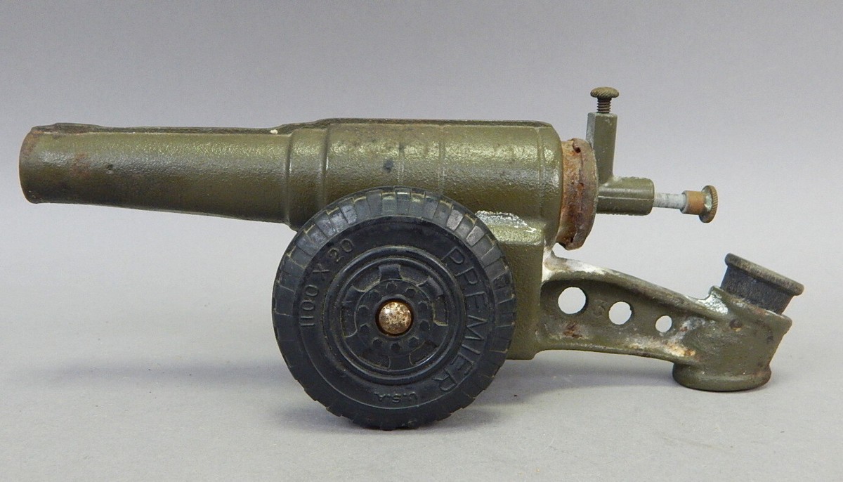 1930s Vintage Premier Big Bang Cast Iron Carbide Cannon Toy | eBay