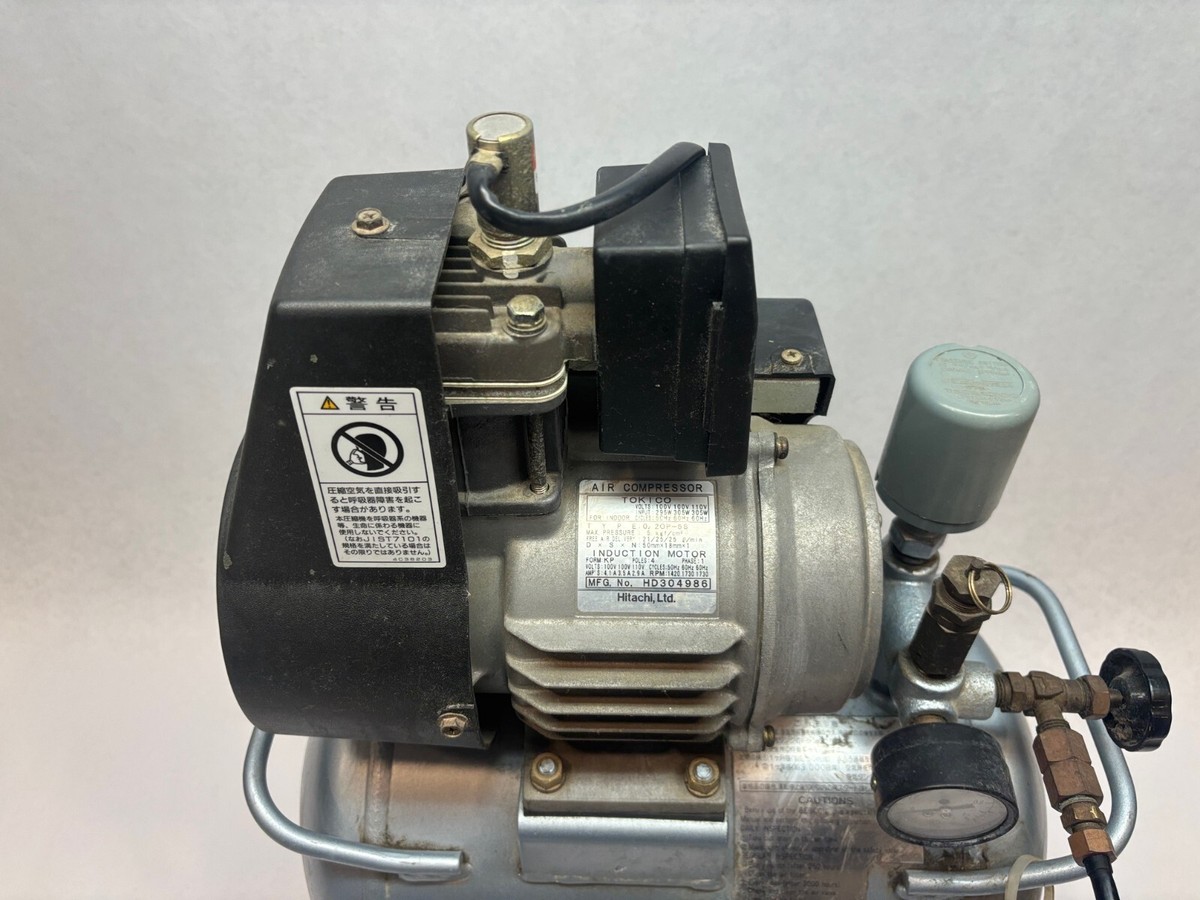Hitachi Bebicon Oilfree Air Compressor, 20P-5S, HD304986 Hitachi Bebicon Oilfree Air Compressor, 20P-5S, HD304986